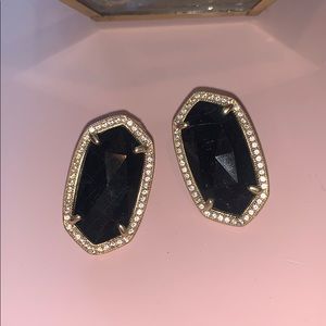 Vintage Kendra Scott Luxe Elsies-black
